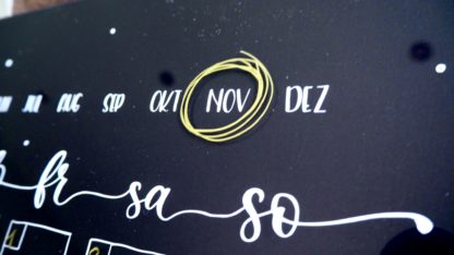 Kalender schwarz, Ländle Liebelei