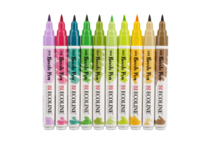 Talens Ecoline Brush Pen 10er-Set Botanical