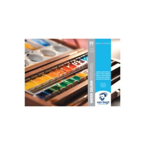 Van Gogh Watercolor Postkartenblock