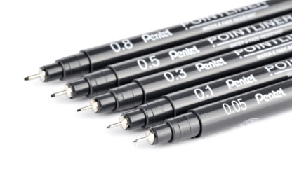 Pentel Pointliner 5er Set