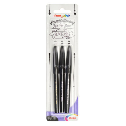 Pentel XSES15/3 Black Ink Edition