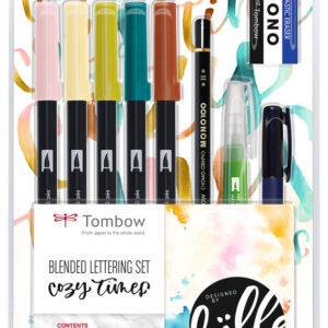 Tombow Blended Lettering Set Cozy Times