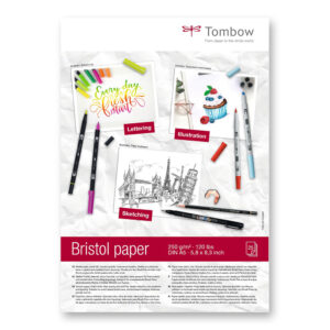 Tombow Bristol Zeichenblock, A5, 25 Blatt