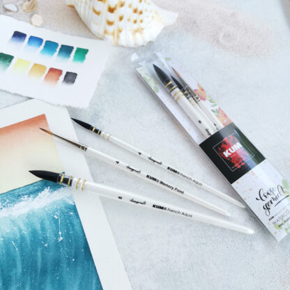 KUM x loosegemalt Pinselset. Foto: Lena Schmuck