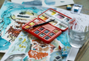 Van Gogh x Van Gogh Museum Water Colour Pocket Box