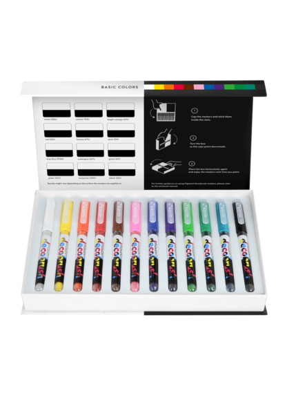 Karin PIGMENT decobrush Basic Colors Set