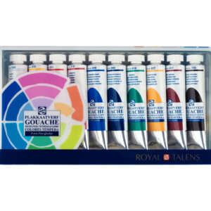 TALENS Gouache Extra Fine, 10er Set