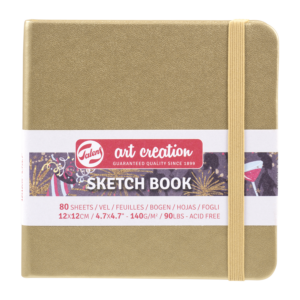 Talens Art Creation Sketchbook Metallic Gold