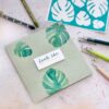 Ländle Liebelei Kreativ-Schablone, Monstera