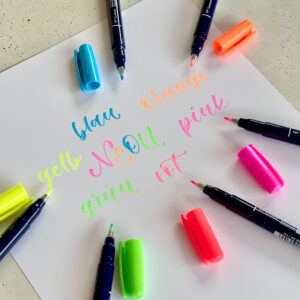 Tombow Fudenosuke Neon