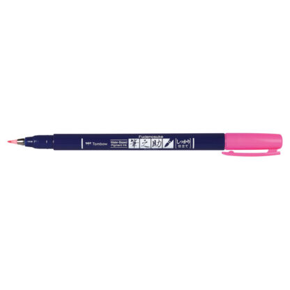 Tombow Fudenosuke Neon Pink