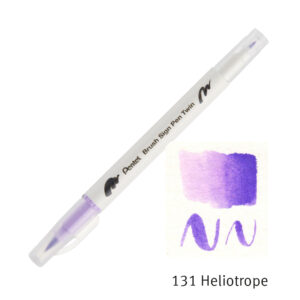Pentel Brush Sign Pen Twin 131 Heliotrope