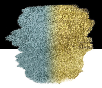 Finetec Premium Aquarellfarben Blaugold