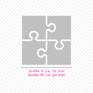 Ländle Liebelei Kreativ-Schablone Puzzleteile