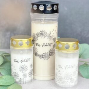 Trauerkerze, Allerheiligen