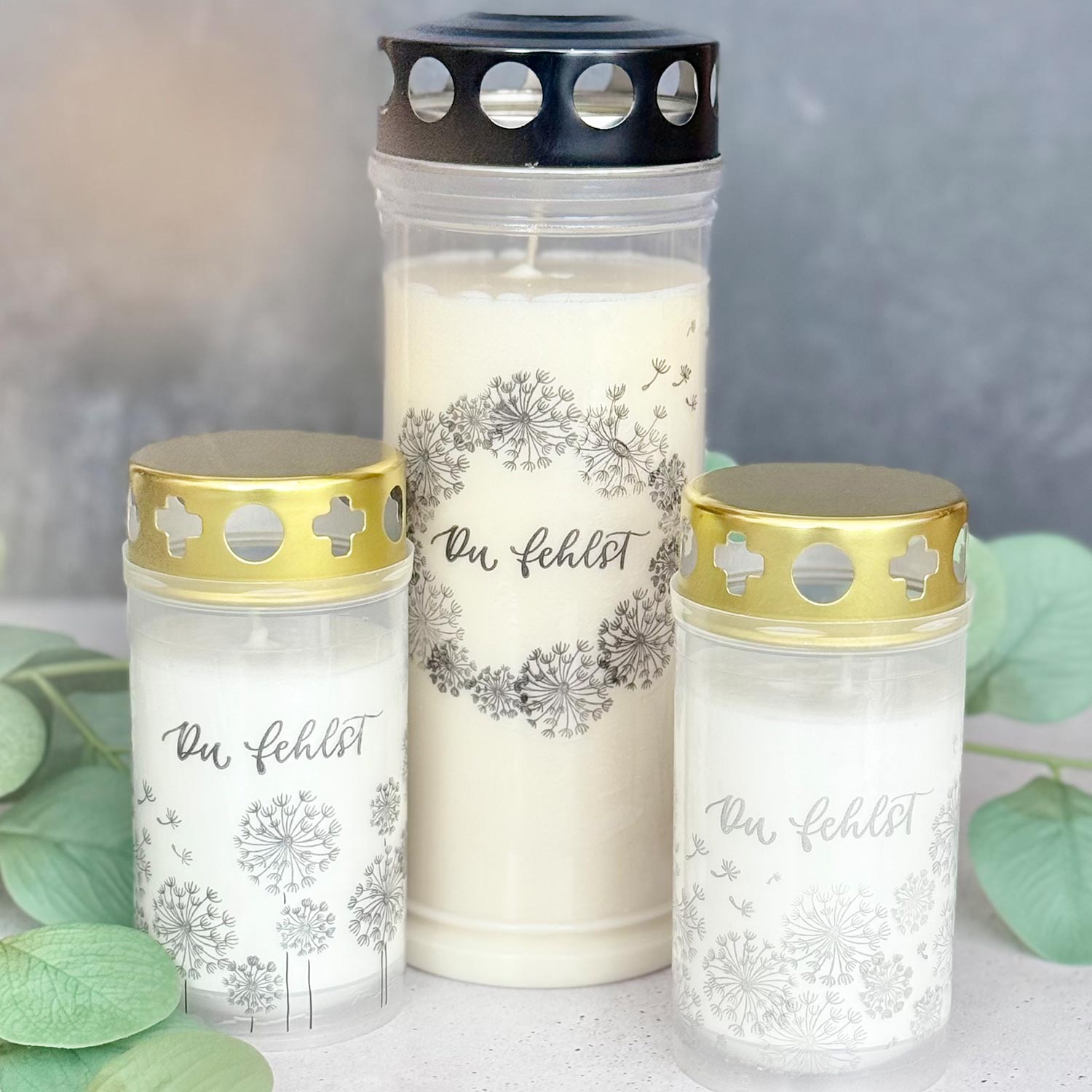 Trauerkerze, Allerheiligen