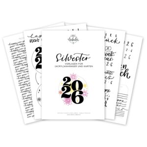 Silvester Vorlagen 2026