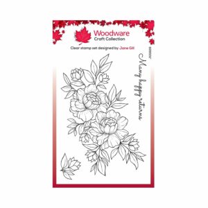 Woodware XL Clear Stamp "Happy Returns"