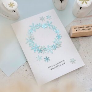 Motivstanzer Schneeflocken