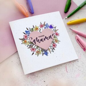 Unsere kleine Bastelstube Stempelset "Blumengrüße"