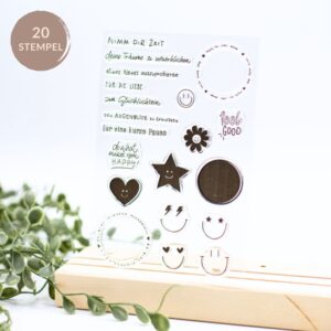 Stempelset "Smile" von Unsere kleine Bastelstube