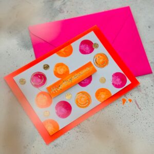 Paper Poetry Kartenset Neon Mix, B6 – Bild 5