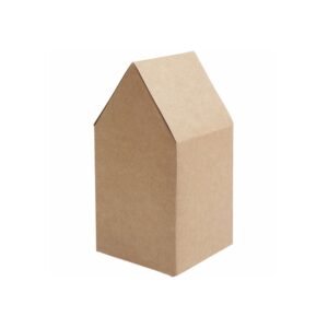 Adventskalender Papphäuser, Kraftpapier