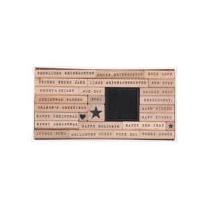 Paper Poetry Stempelset "Merry Christmas Typewriter"