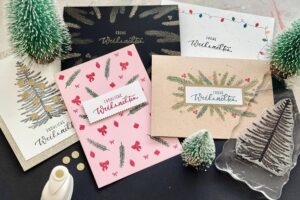 Weihnachtskarten Inspiration