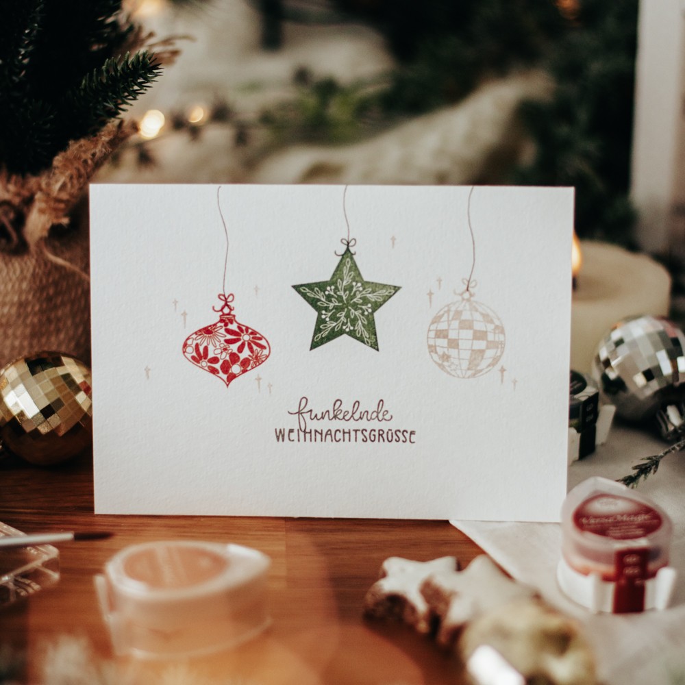 Stempelset "Funkelnde Weihnachten" – Bild 4