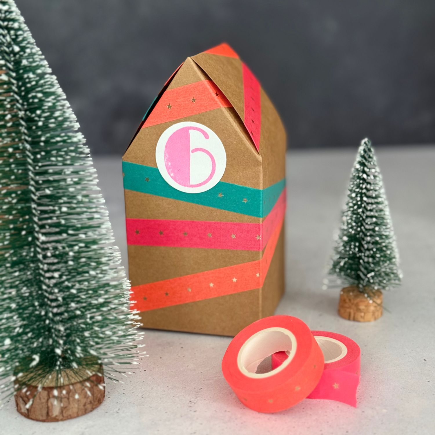 DIY-Adventskalender Gestaltungsidee