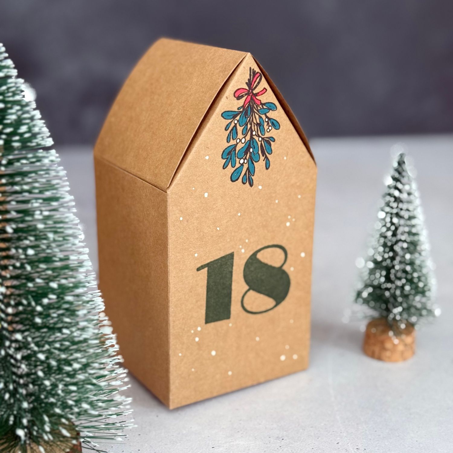 DIY-Adventskalender Gestaltungsidee