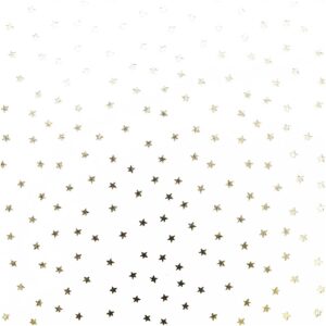 Bastelblock Transparentpapier, goldene Sterne