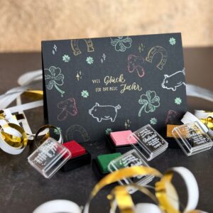 Stempelset Silvester