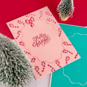 Ländle Liebelei Kreativ-Schablone, Wellenrand Oval (selbstklebend, wiederverwendbar)