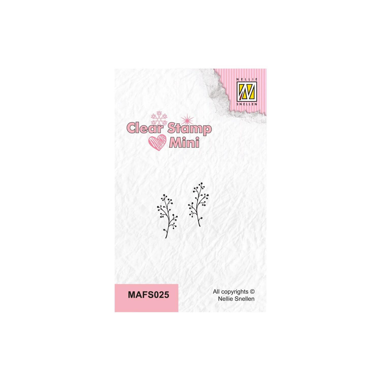 Mini Clear Stamps Berries