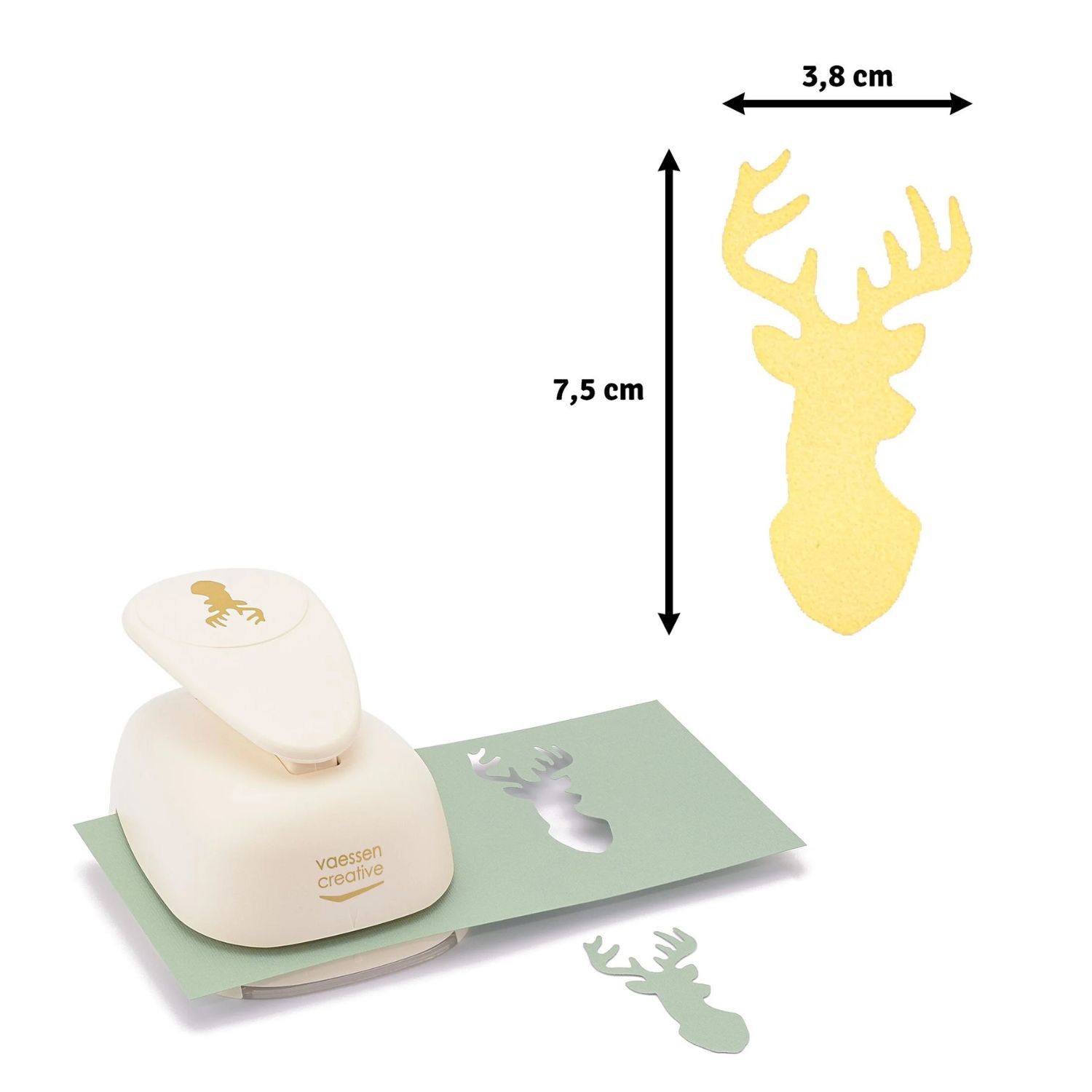 XL Motivstanze Hirsch