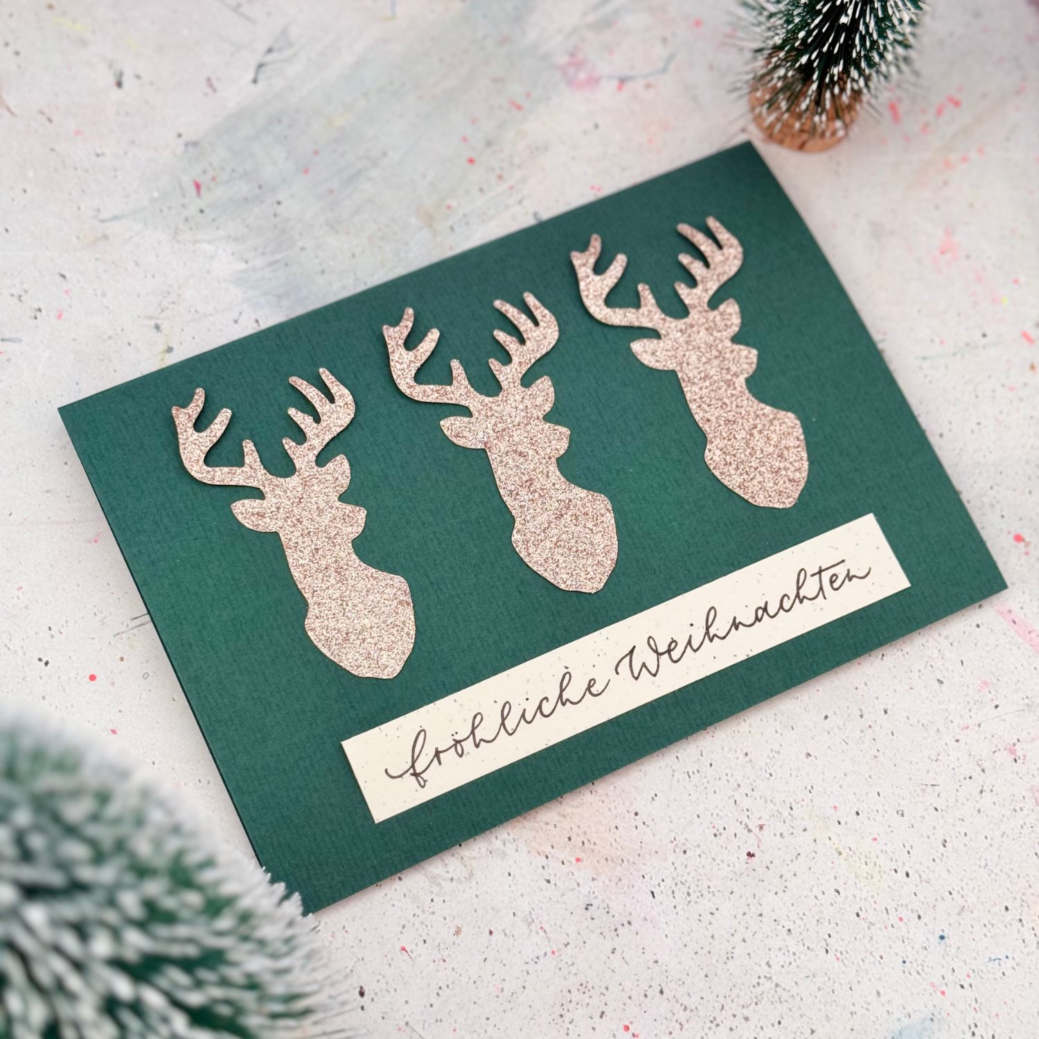 XL Motivstanze Hirsch