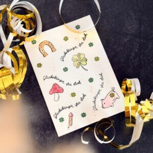 Stempelset Silvester