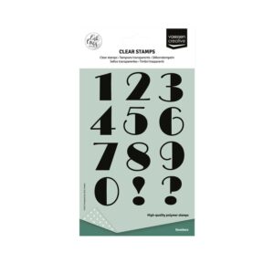 Stempelset XL Zahlen und Statzzeichen