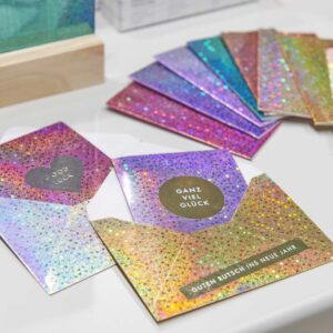 Kartenset Sterne Rainbow, A6