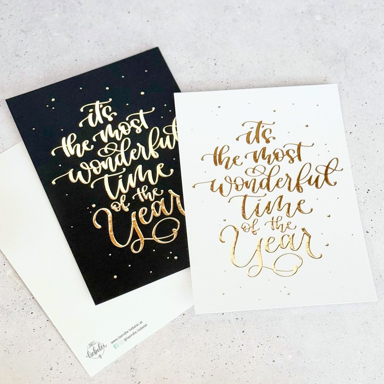 Postkarte "Wonderful time"