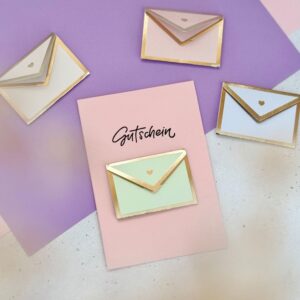 Mini Love Letter Set, Pastell