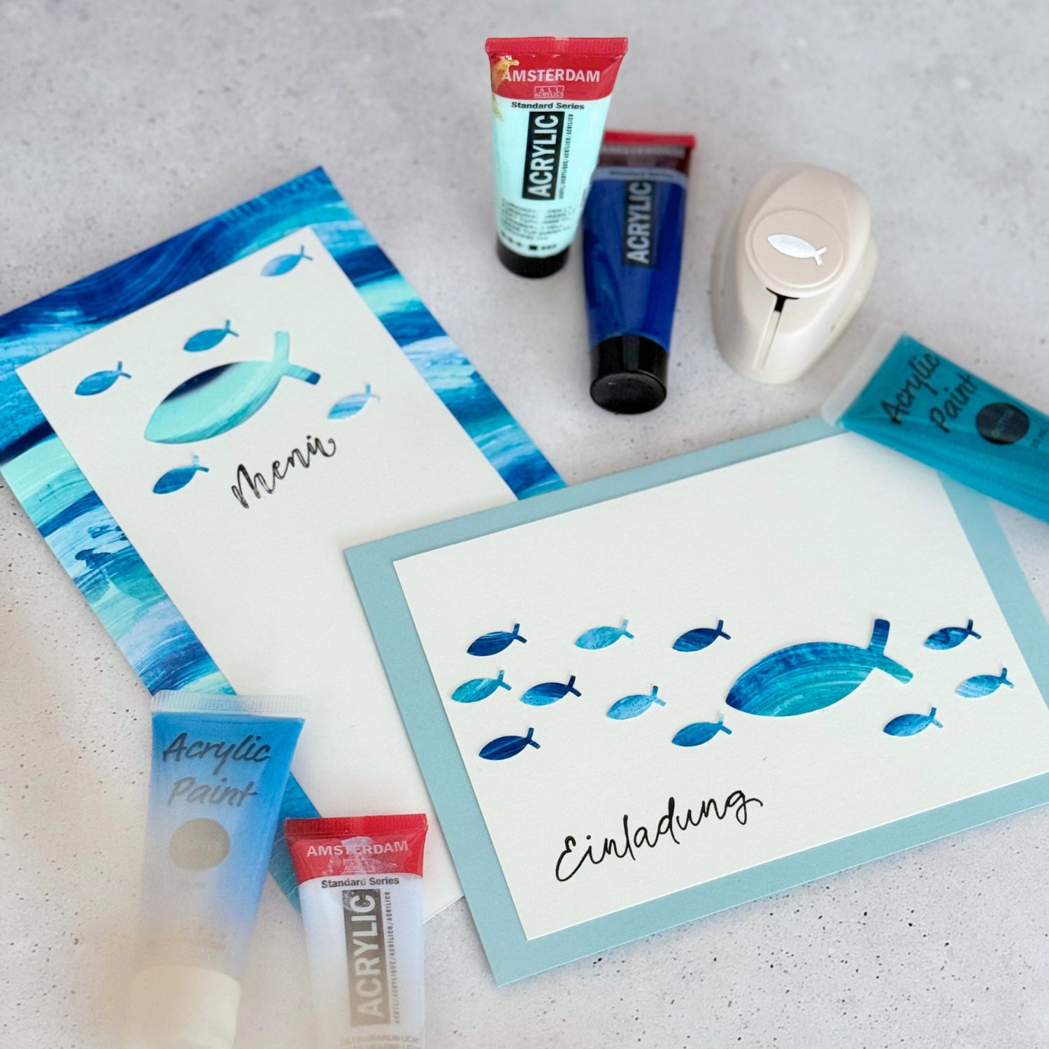 Motivstanzer Fisch, 3 Größen – Bild 3