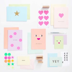 Paper Poetry Kartenset Pastell, B6