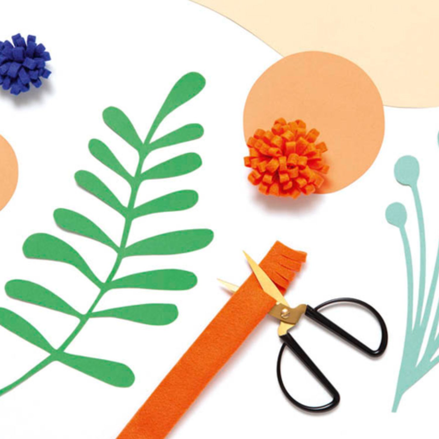 Folia Bastelschere, Schwarz-Gold