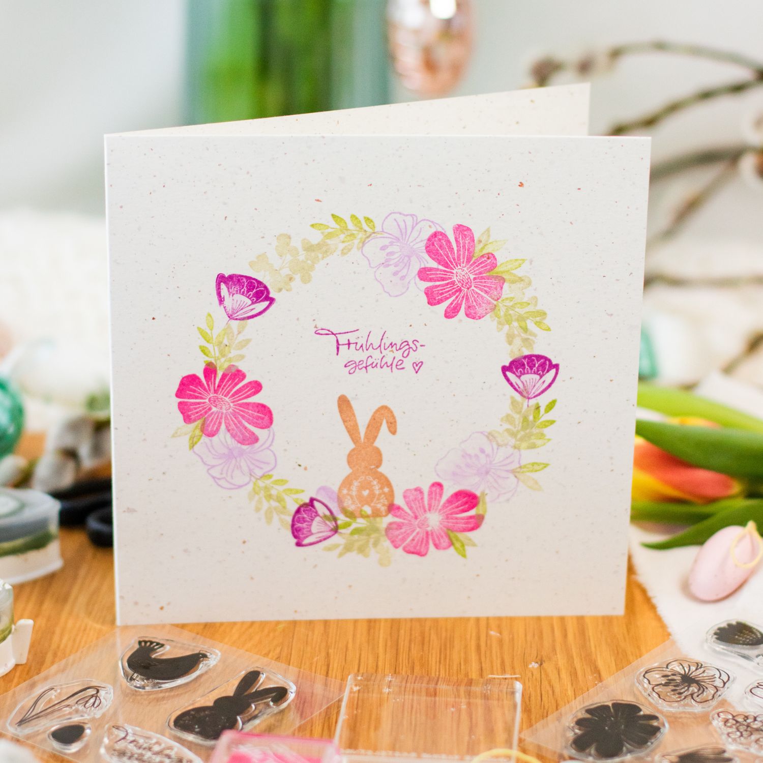 Stempelset "Nature Prints" - Unsere kleine Bastelstube