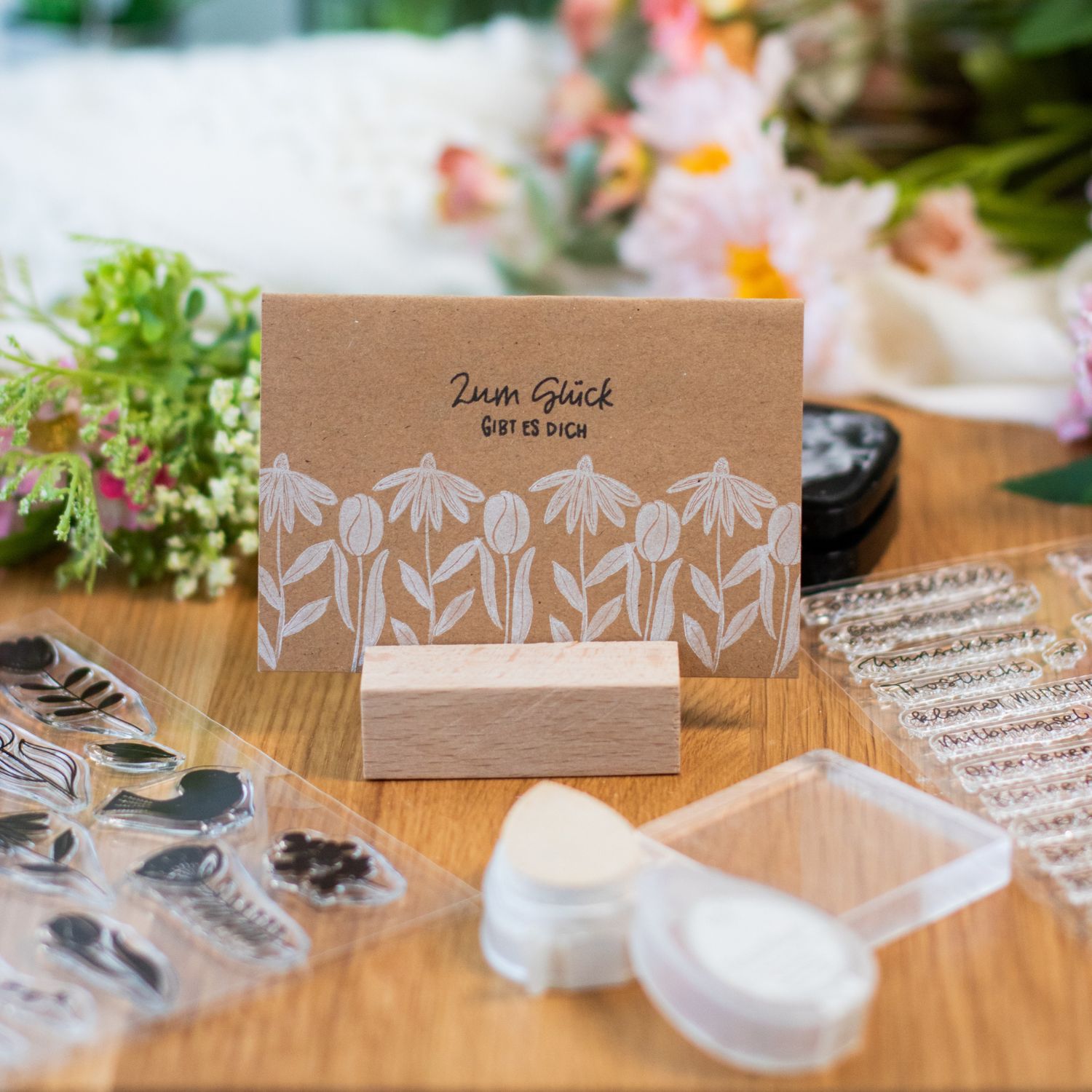 Stempelset "Nature Prints" - Unsere kleine Bastelstube