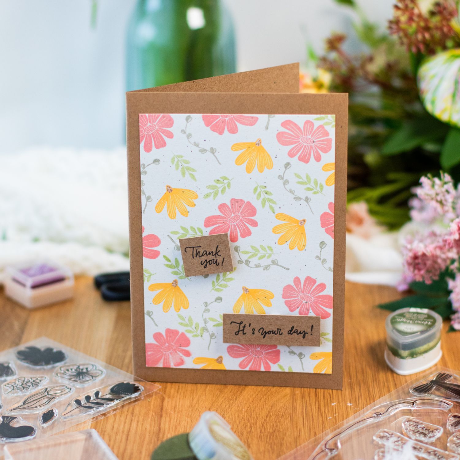 Stempelset "Nature Prints" - Unsere kleine Bastelstube