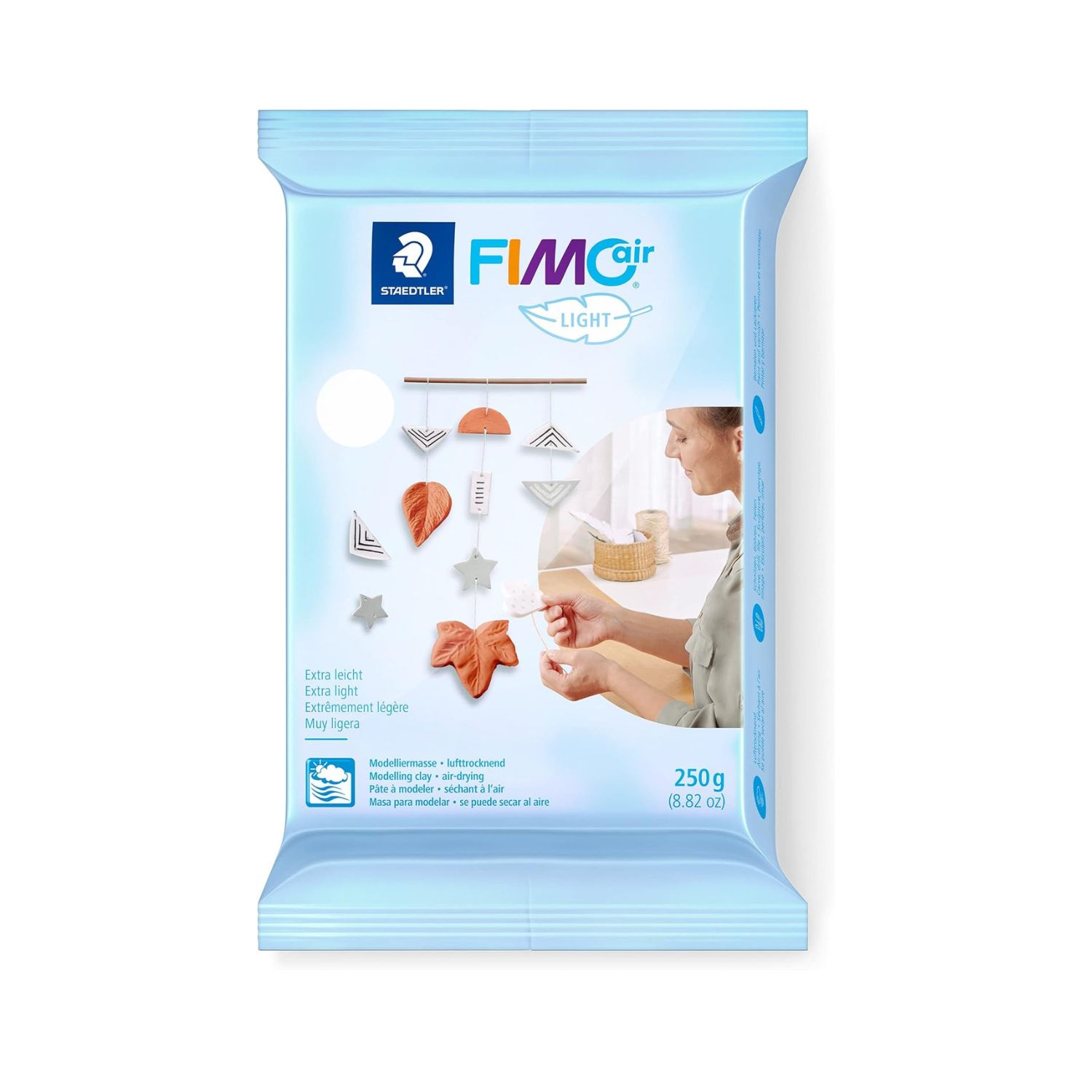 FIMO air light Modelliermasse weiß, 250 g